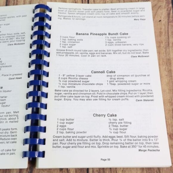 St. John and St. Catherine Church Cookbook Mt. Carroll IL Midwest Recipes - Picture 5 of 10